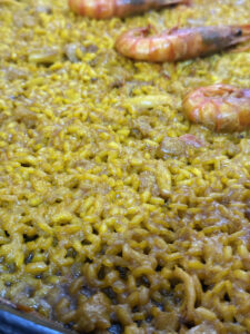 Comida típica valenciana en El Palmar