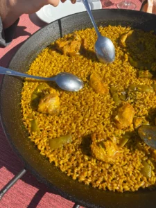 Donde comer paella auténtica en El Palmar