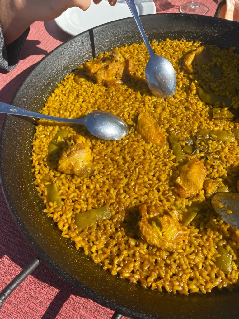 Donde comer paella auténtica en El Palmar